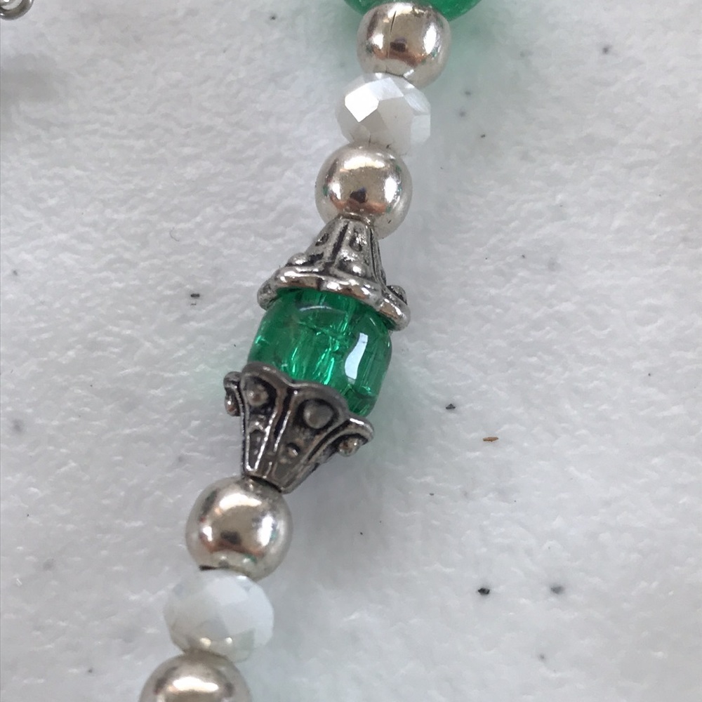 Vintage Crackle Glass Style Beaded Jewelry Combo - Picture 3 of 9